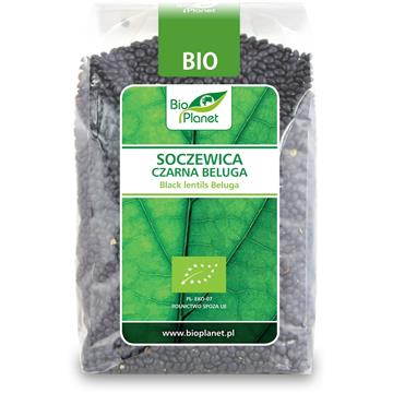 BIO PLANET Soczewica czarna beluga BIO 400g-8295