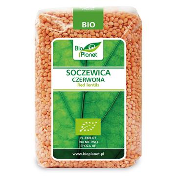 BIO PLANET Soczewica czerwona BIO 500g-8835