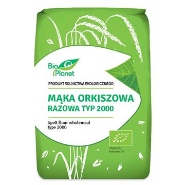 BIO PLANET Mąka orkiszowa razowa typ 2000 BIO 1kg-8328