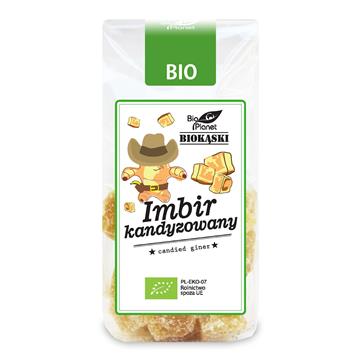 BIO PLANET Imbir kandyzowany BIO 100g-8261