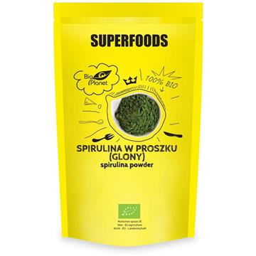 SUPERFOODS Spirulina w proszku BIO 200g BIO PLANET-8201