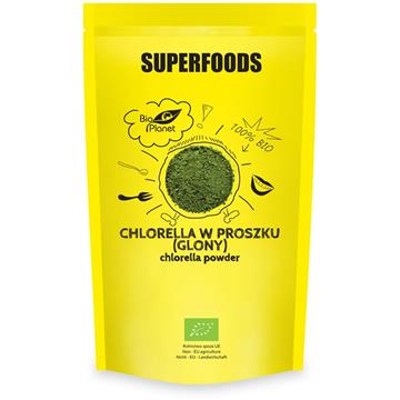 SUPERFOODS Chlorella w proszku BIO 200g BIO PLANET-8208