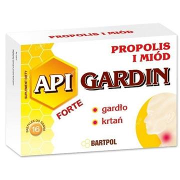 Bartpol Api Gardin Propolis Miód 16 Tabl.-2740