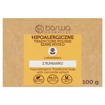 Barwa Mydło hipoalergiczne z rumianku szare 100 g-12520