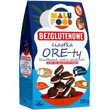 MALU FOOD Ciastka Ore-Ty b/glutenu 100 g-18480