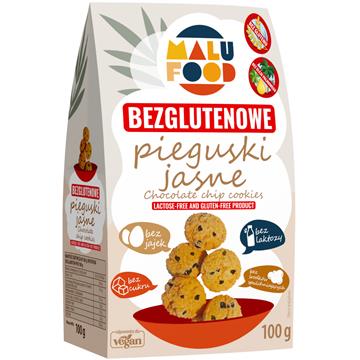 MALU FOOD Ciastka Pieguski Jasne b/glutenu 100 g-18478