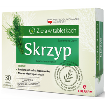 Colfarm Skrzyp 30 Na Problemy Z Włosami Paznokcie-6767