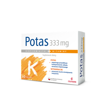 Colfarm Potas 333 Mg 60 K Krążenie Serce -7152