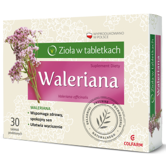 Colfarm Waleriana 30 T Na Uskopojnie Zdrowy Sen-6769