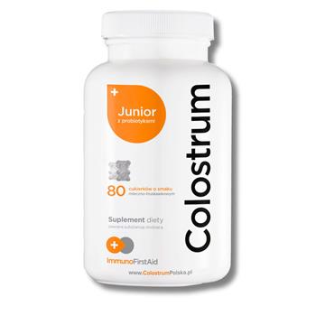 Colostrum JUNIOR cukierki 80 szt.-21517