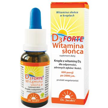 Dr Jacob'S Witamina D3 Forte Witamina Słońca 20 Ml-6829