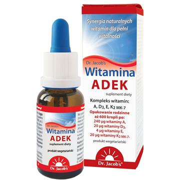 Dr Jacob'S Witamina ADEK 20 Ml Wzmacnia Odporność-6828