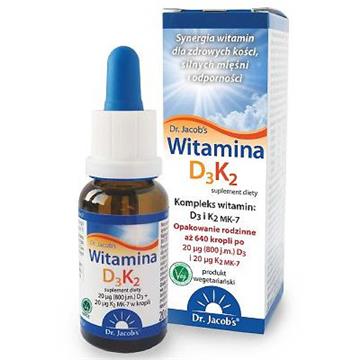 Dr Jacob'S Witamina D3K2 20 Ml-16337