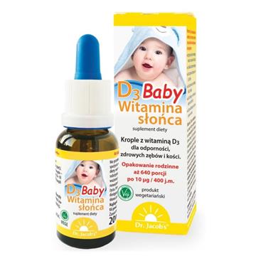 Dr Jacob'S Witamina D3 Baby 20 Ml-19334