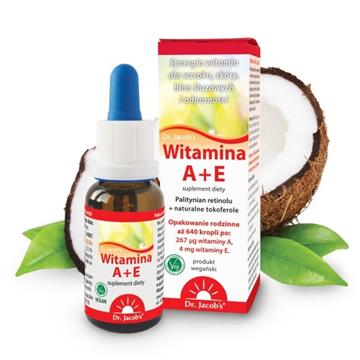 Dr Jacob'S Witamina A + E 20 ml 640 kropli-12119