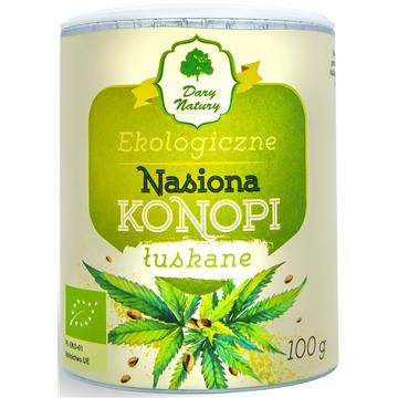 Dary Natury Nasiona Konopi Łuskane Eko 100G-6077