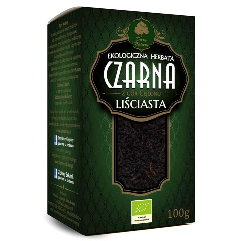 Dary Natury Herbata Czarna Liściasta Eko 100G-2500