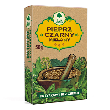 Dary Natury Pieprz Czarny Mielony 50G-1444