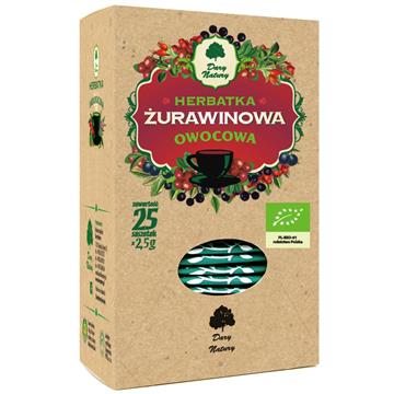 Dary Natury Herbata Żurawinowa Eko 25X2,5G-1561