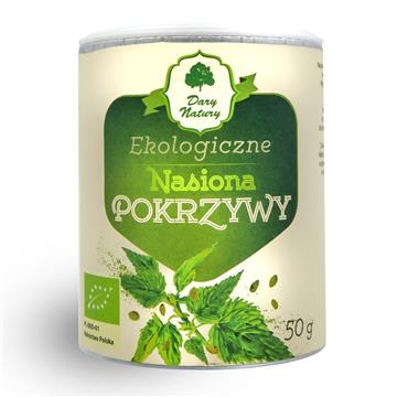 Dary Natury Pokrzywa  Nasiona  Eko 50G-15920