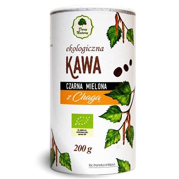 Dary Natury Kawa Czarna Mielona Z Chagą Eko 200G-1566