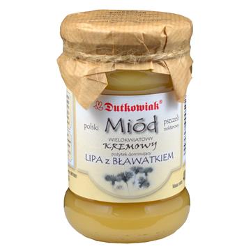 Dutkowiak Miód Lipa Z Bławatkiem 400G-5278