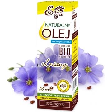 Etja Olej Lniany Bio 50Ml Działa Nawilżająco-520