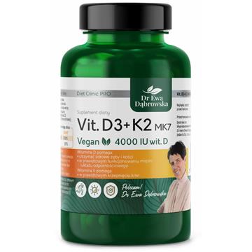 DR Ewa Dąbrowska Vit D3 + K2 MK7 60 k-18321