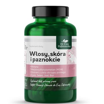 DR Ewa Dąbrowska Włosy skóra i paznokcie 60 k-20545