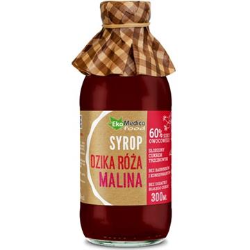 Ekamedica Syrop Dzika Róża Malina 300Ml-6146