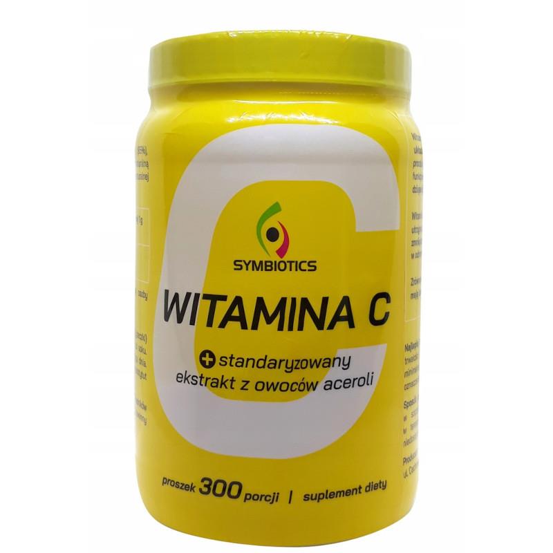 Symbiotics Witamina C proszek 300 g-14779