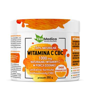 Ekamedica Witamina C CBC pomarańcza 250G-19017