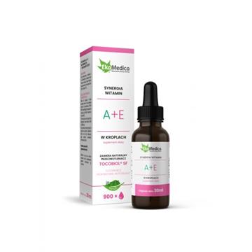 Ekamedica Witaminy A  E krople 30 ml-7746