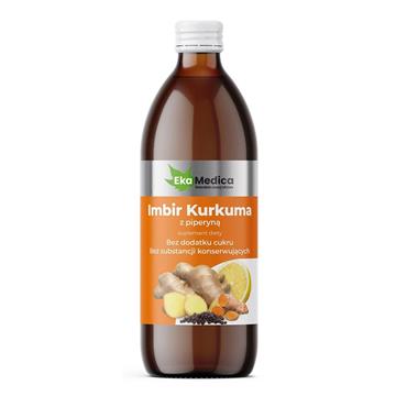 Ekamedica Imbir Kurkuma z piperyną 500 ml-19573