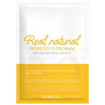 Glamfox Probiotics D-TOX mask 1 szt-21287