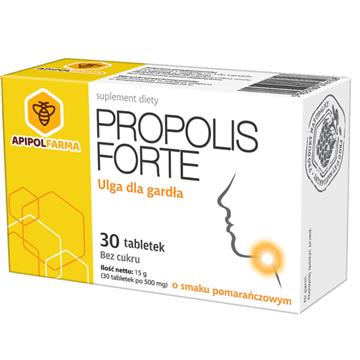 ApipolFarma Propolis Forte pomarańczowe 30 t.-14094