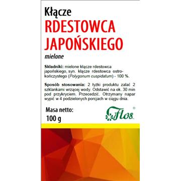 Flos Rdestowiec Japoński Kłącze 100 G Spożywczy-1091