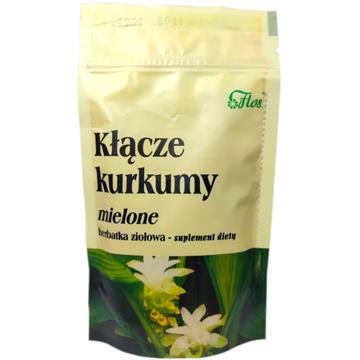 Flos Kurkuma Kłącze 80 G Działa Przeciwzapalnie-17273