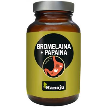 Hanoju Bromelaina  Papaina 450 mg 90 K trawienie-6548