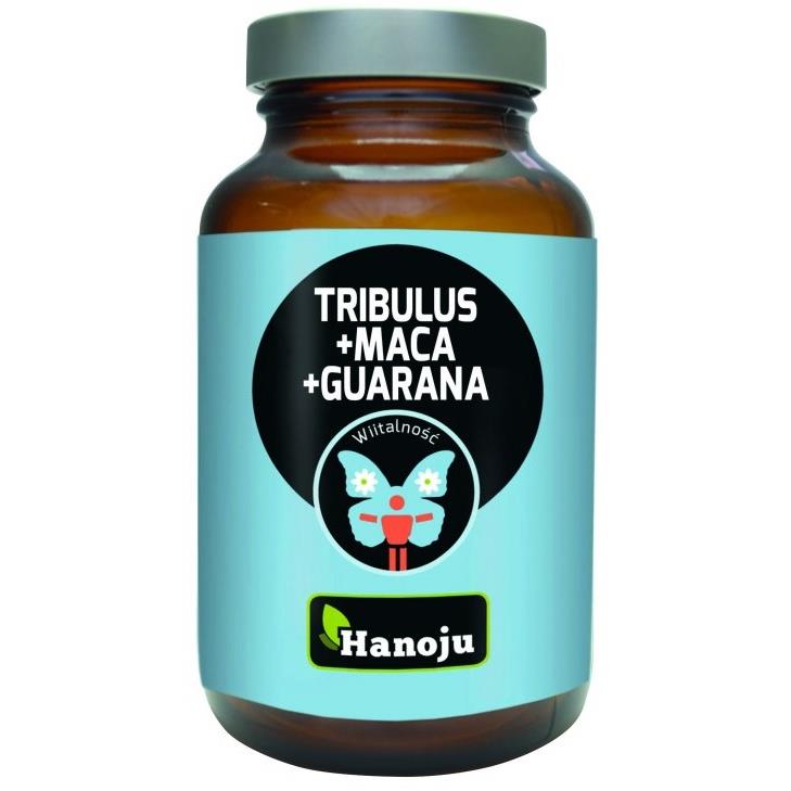 Hanoju Tribulus Maca Guarana 500 mg 90 K energia-6554