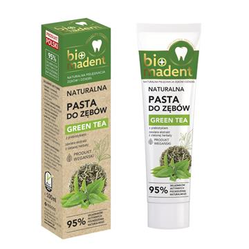 Bio Madent konopna pasta do zębów green tea 100 m -15537