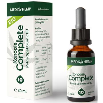 Hemp Bio Olejek z konopii Complete Co2 10% 30Ml-5875