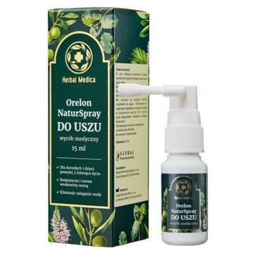 Herbal Medica Orelon NaturSpray DO USZU 15 ml-11105