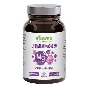 Biowen Cytrynian Magnezu 100 k-21781