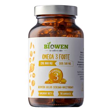 Biowen Omega 3 Forte 90 k EPA 1000 mg DHA 500 mg-21787