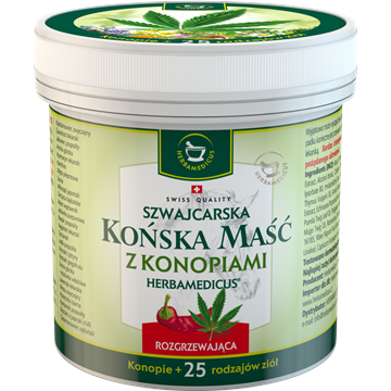 Herbamedicus Maść Z Konopiami Rozgrzewająca 250Ml-3461