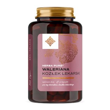 Herba Pure Waleriana Kozłek Lekarski 30 k Na sen-21333