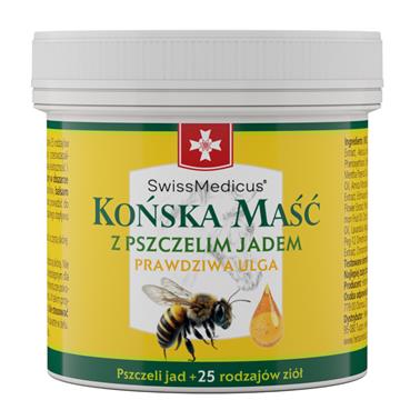 SwissMedicus Końska Maść z pszczelim jadem 150 ml-21452