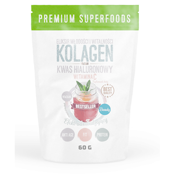 Intenson Kolagen Witamina C Kwas hialuronowy 60 g-10118