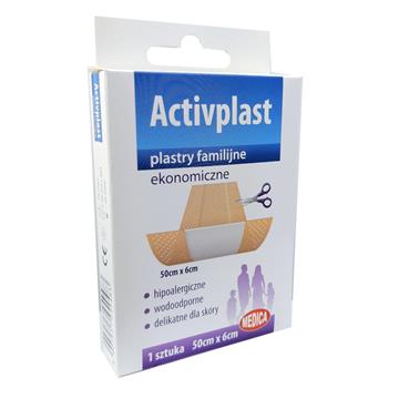 Activplast Plastry familijne ekonomiczne 1 szt -12490